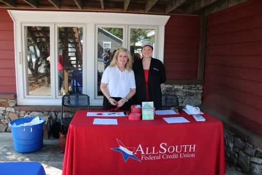 Team at Registration Table