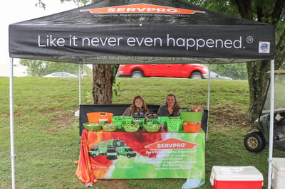 ServPro Sponsor Tent